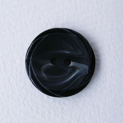 彫刻ボタンcol.09(黒色) (11.5/13/15/18/20mm) ※無くなり次第終了