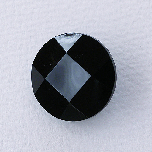 樹脂ボタンcol.09(黒) (11.5mm) ※無くなり次第終了