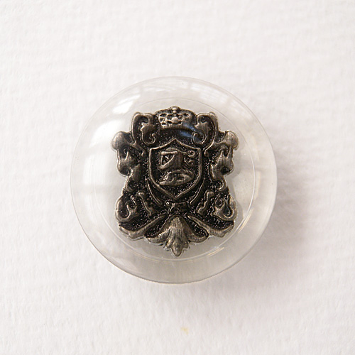 半透明ボタンcol.BS(ブロンズシルバー) (11.5/13/15/18/21mm) ※無くなり次