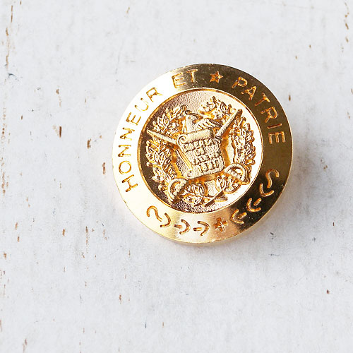 メタルボタンcol.G(ゴールド)　(15/21/24mm)