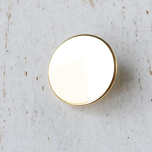 メタルボタンcol.G(ゴールド)　(15/18/21mm)