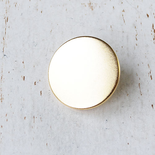 メタルボタンcol.GG(ゴールドケシ)　(15/23mm)