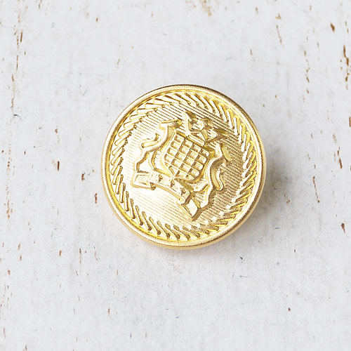 メタルボタンcol.GG(ゴールドケシ)　(15/18/21/25/30mm) ※無くなり次第終了