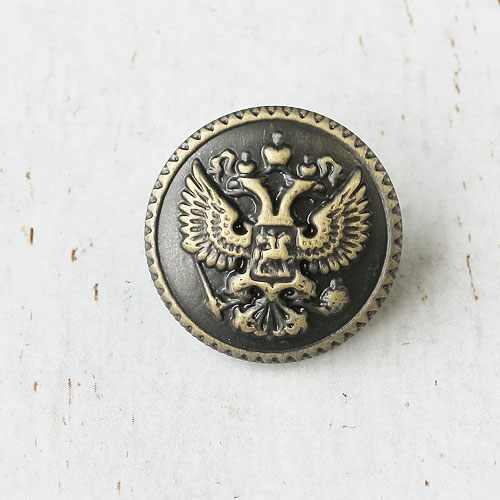 メタルボタンcol.BG(シルバーケシ)　(18/21/23mm)