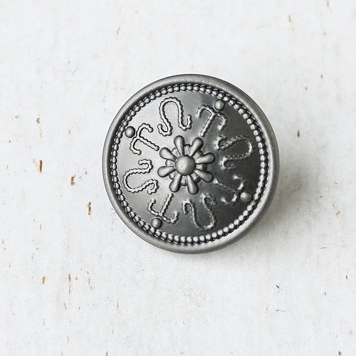 メタルボタンcol.BS(ブロンズシルバー)　(15/21mm) ※無くなり次第終了