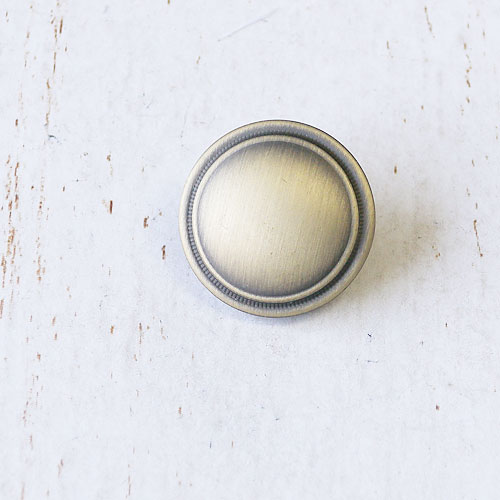 メタルボタンcol.CBG(サークルブロンズゴールド)　(13/15/18mm)