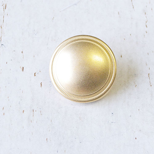 メタルボタンcol.GG(ゴールドケシ)　(15/18/21mm)