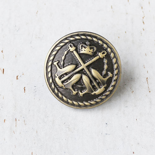 メタルボタンcol.BG(ブロンズゴールド)　(15/18/21mm) ※無くなり次第終了