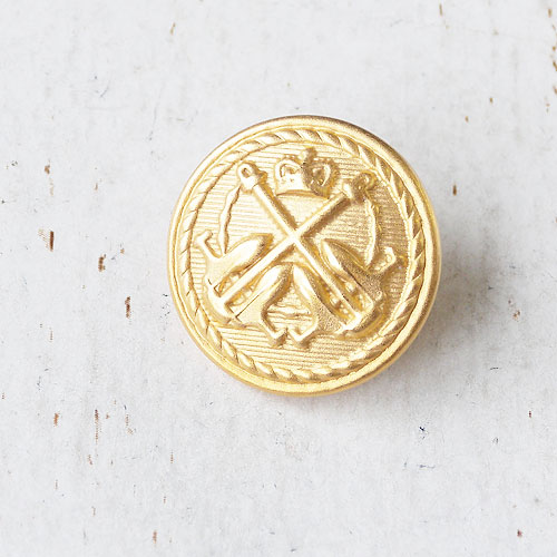 メタルボタンcol.G(ゴールド)　(15/18/21mm) ※無くなり次第終了