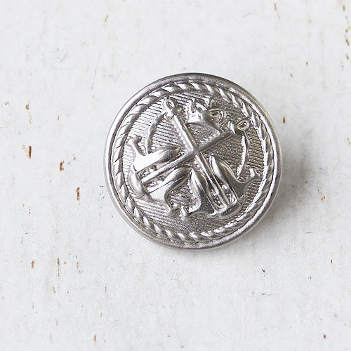 メタルボタンcol.S(シルバー)　(15/18/21mm) ※無くなり次第終了