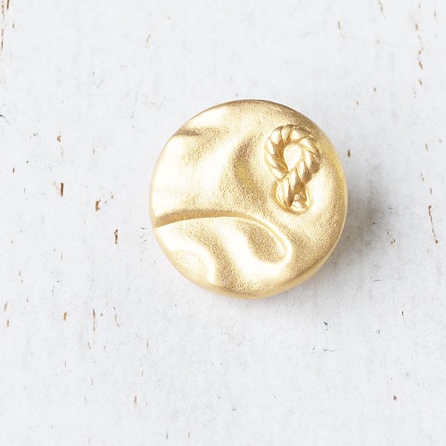 メタルボタンcol.GG(ゴールドケシ)　(15/18/21mm) ※無くなり次第終了