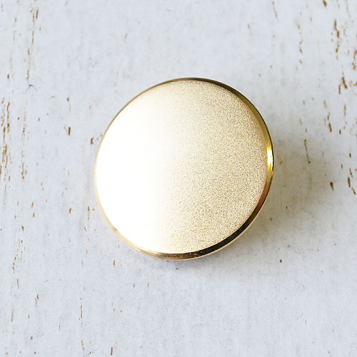 メタルボタンcol.GG(ゴールドケシ)　(15/23/30mm) ※無くなり次第終了