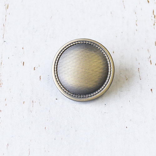 メタルボタンcol.BG(ブロンズゴールド)　(13/15/18/21mm) ※無くなり次第終了