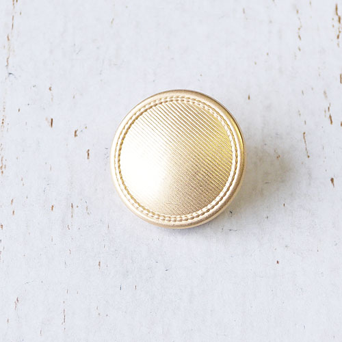 メタルボタンcol.GG(ゴールドケシ)　(15/18mm)