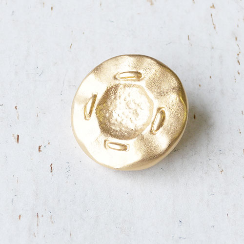 メタルボタンcol.GG(ゴールドケシ)　(15/18mm) ※無くなり次第終了