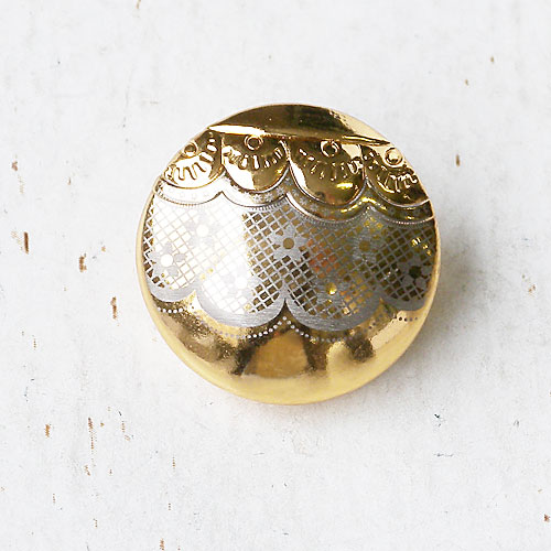 メタルボタンcol.G(ゴールド)　(15/18/21mm) ※無くなり次第終了