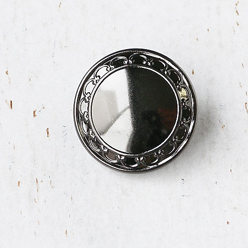 メタルボタンcol.BN(ブラックニッケル)　(13/18/21mm) ※無くなり次第終了