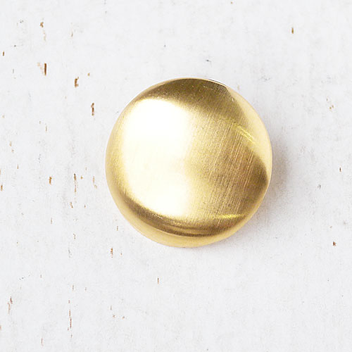 メタルボタンcol.GH(ゴールドヘアライン)　(13/15/18/20mm)