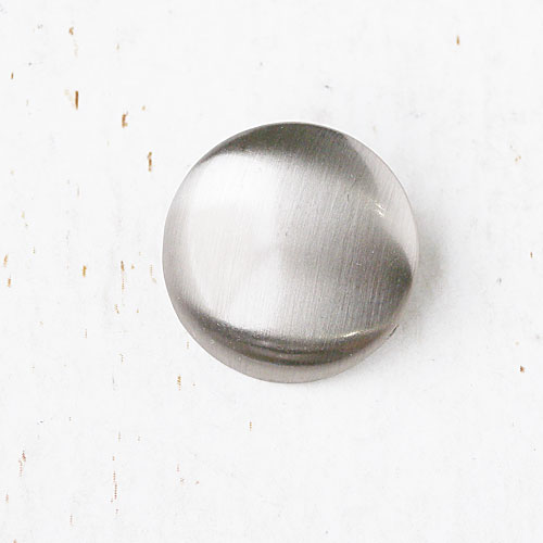メタルボタンcol.SH(シルバーヘアライン)　(13/15/18/20mm)