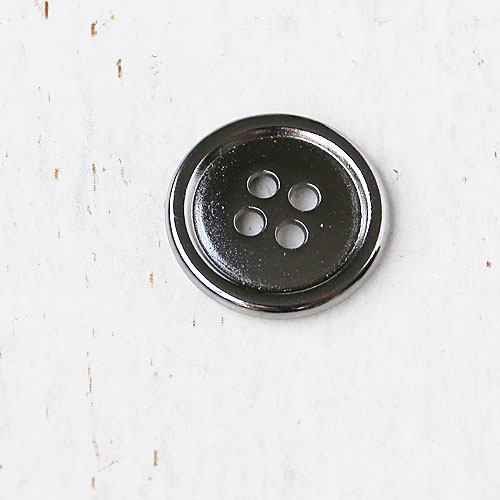 メタルボタンcol.BN(ブラックニッケル)　(13/15/18mm)