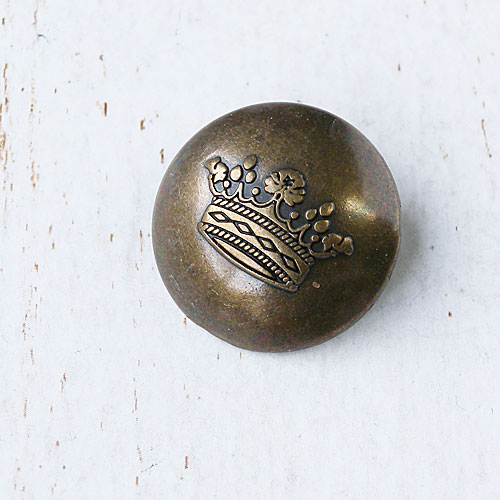 メタルボタンcol.AG(アンティークゴールド)　(15/18/20/23/25mm)