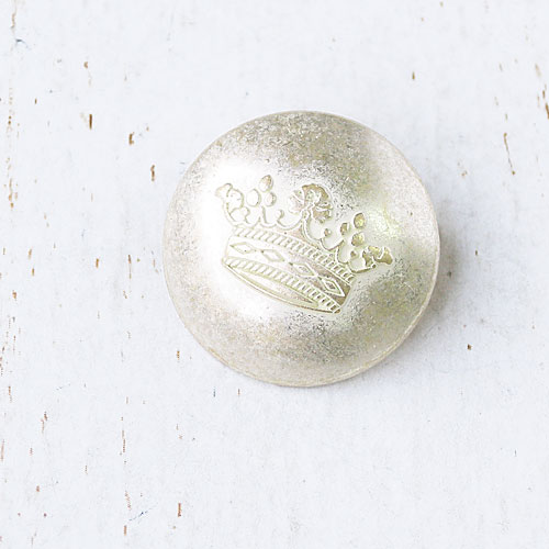 メタルボタンcol.WB(ホワイトブロンズ)　(15/18/20/23/25mm)