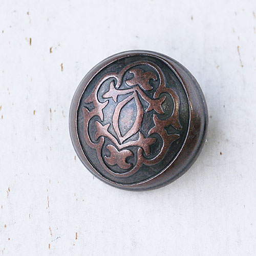 メタルボタンcol.AC(アンティークカッパー)　(18/20/23/25mm)