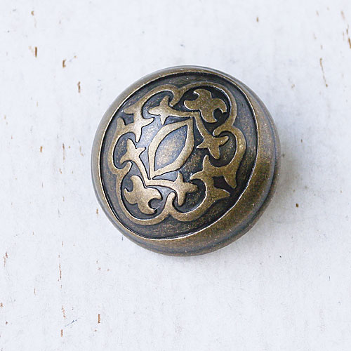 メタルボタンcol.AG(アンティークゴールド)　(20/23/25mm)