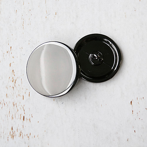 メタルボタンBN(ブラックニッケル)(11.5/13/18/21/25mm)
