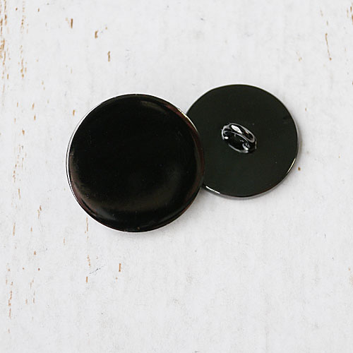 メタルボタンcol.BN(ブラックニッケル)　(13/15/18/20mm)