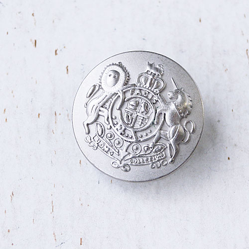 メタルボタンcol.S(シルバー)　(15/18/21mm)