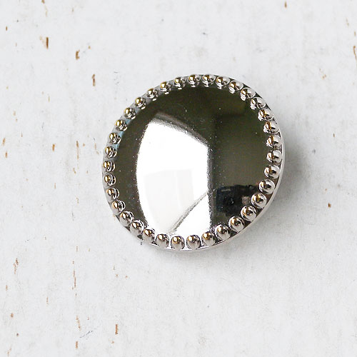 メタルボタンcol.SG(シルバーゴールド)　(13/15/21/23mm)