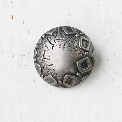 メタルボタンcol.OS(オールドシルバー)　(13/15/18/21mm)