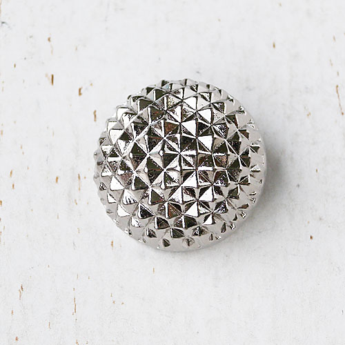 メタルボタンcol.S(シルバー)　(13/15/18/21/23mm)