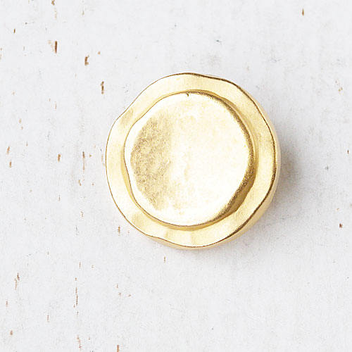 メタルボタンcol.GG(ゴールド消しタイプ)　(15/18/21mm)