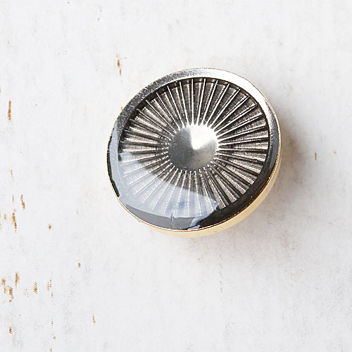 メタルボタンcol.G(ゴールド)　(21mm)