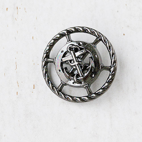 メタルボタンcol.OS(オールドシルバー)　(13/15/18/21mm)