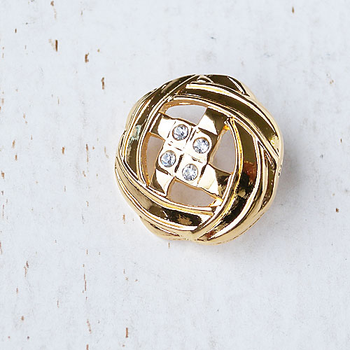 メタルボタンcol.G(ゴールド)　(13/15/18/21mm)