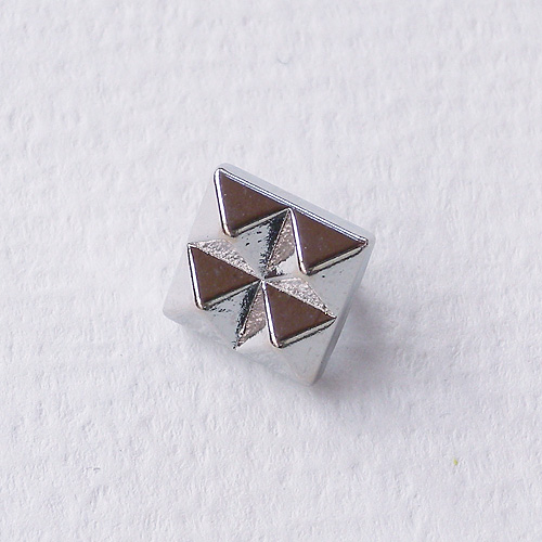 メタルボタンcol.S(シルバー)　(9/11.5mm)