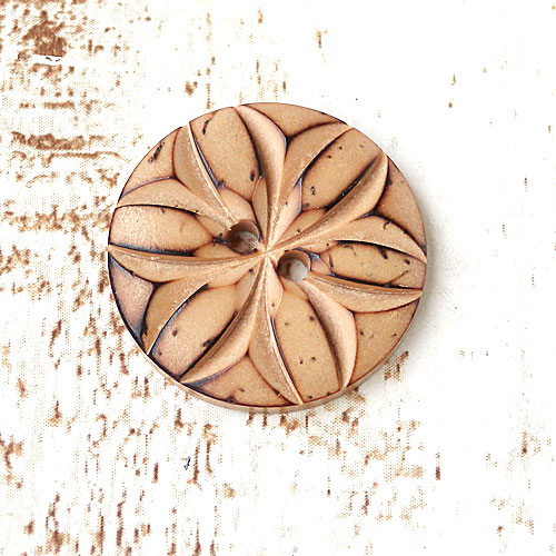 ココナッツボタンcol.01(ベージュ色)　(13/15/20mm)