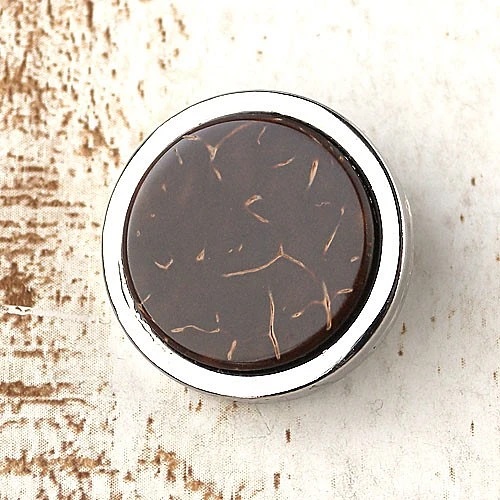 ココナッツボタンcol.S(シルバー)　(13/15/18/21mm)