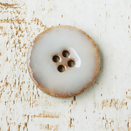 ココナッツボタンcol.01(白色)　(11.5/13/15/18/20/23mm)