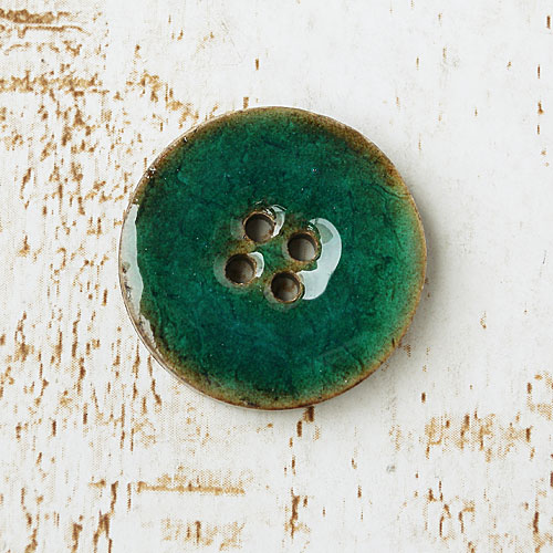 ココナッツボタンcol.55(緑色)　(11.5/13/15/18/20/23mm)