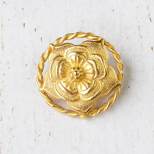 メタルボタンcol.G(ゴールド)　(19mm)