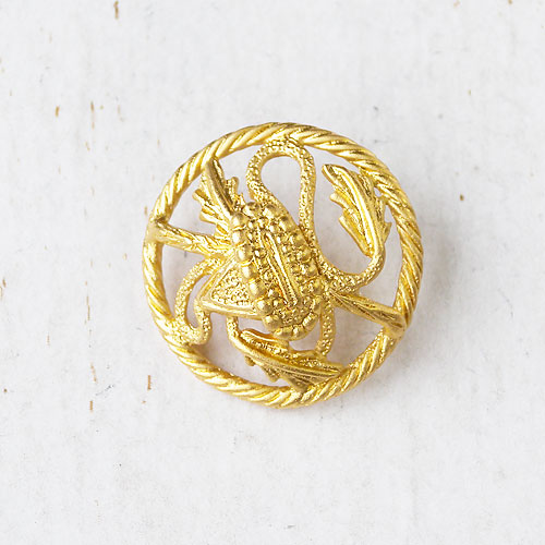 メタルボタンcol.G(ゴールド)　(16/19/23mm)