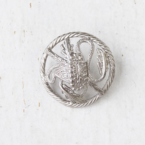 メタルボタンcol.S(シルバー)　(16/19/23mm)