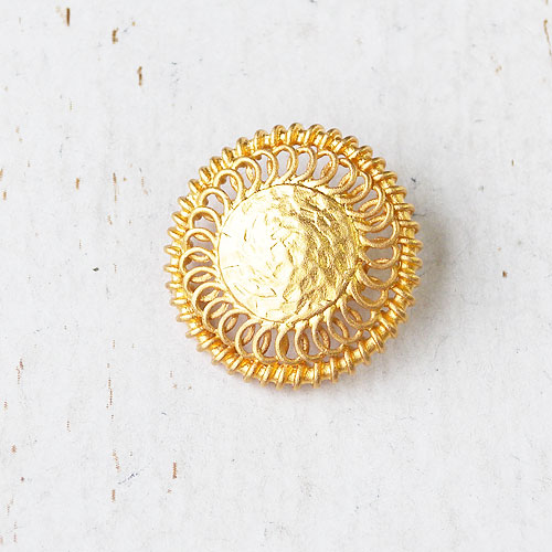 メタルボタンcol.G(ゴールド)　(15/18mm)
