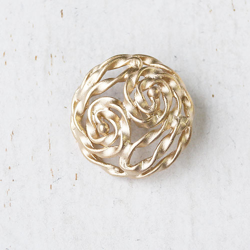 メタルボタンcol.LG(ライトゴールド)　(19mm)