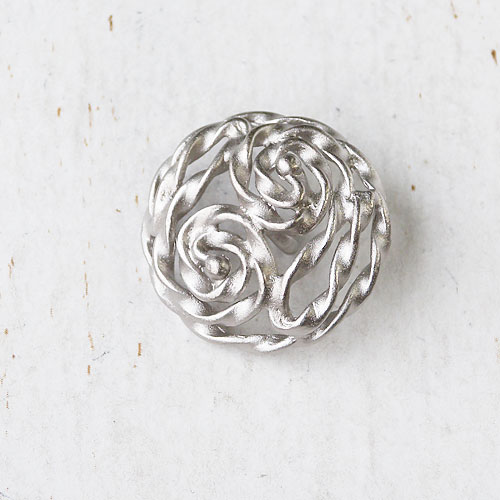 メタルボタンcol.S(シルバー)　(19mm)