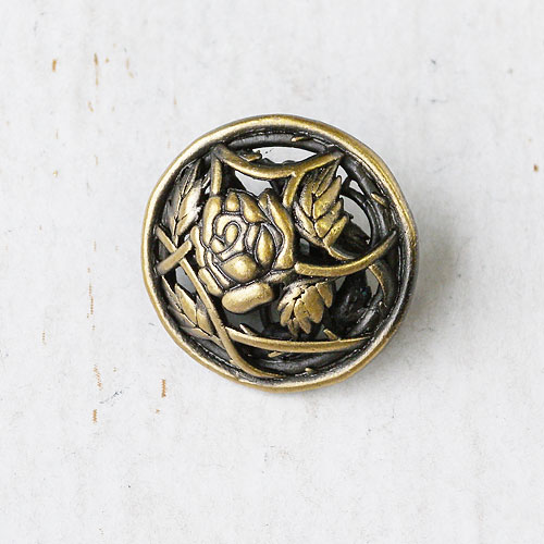 メタルボタンcol.BG(ブロンズゴールド)　(16mm)